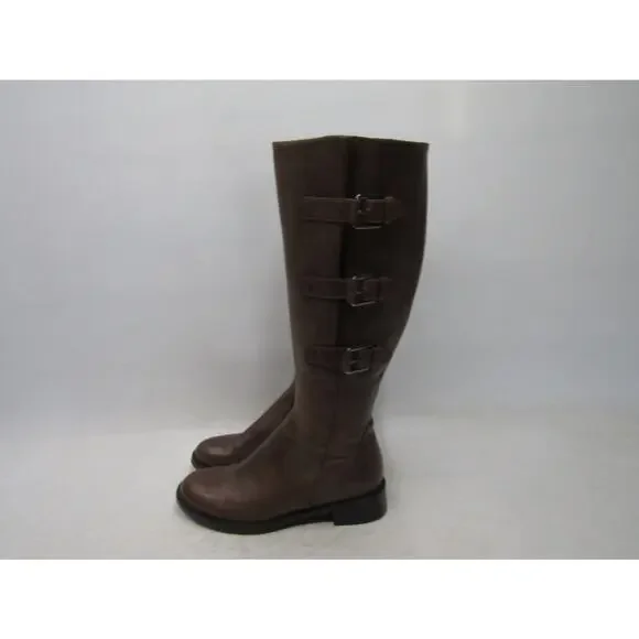 Ecco Shoes Ecco Womens Size 36 Eur Brown Leather Zip Buckle 55
